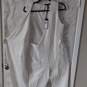 Cross over body suit